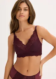 Soutien-gorge bralette avec broderies, bonprix