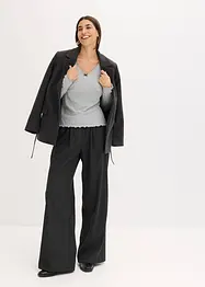 T-shirt côtelé, bonprix