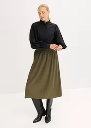 Jupe fluide en jersey de viscose mélangée, bonprix