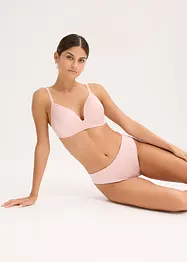 Lot de 2 strings taille haute en matière brillante, bonprix