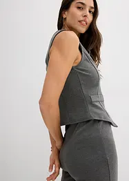 Gilet sans manches en viscose mélangée, bonprix