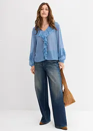 Blouse en mousseline, bonprix