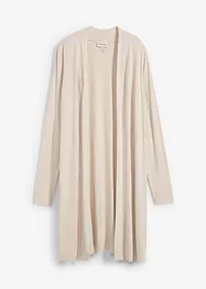 Gilet long et doux en viscose extensible, bonprix