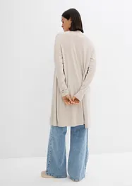 Gilet long et doux en viscose extensible, bonprix