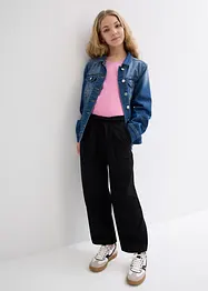 Jupe-culotte en coton avec taille élastiquée, bonprix