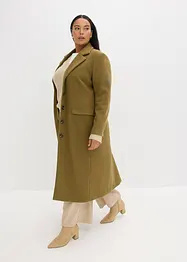 Manteau long aspect laine, bonprix