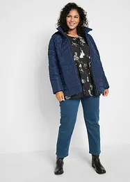 Doudoune légère avec capuche amovible, bonprix