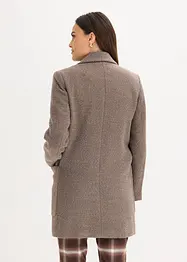 Manteau court aspect laine, bonprix