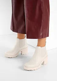 Boots Chelsea à talon bloc, bonprix