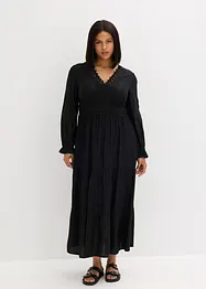 Robe longue avec dentelle, bonprix