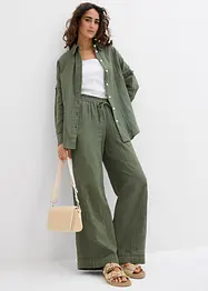 Chemise oversize en légère gaze de coton, bonprix