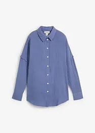 Chemise oversize en légère gaze de coton, bonprix