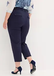 Pantalon en twill, fuselé, bonprix