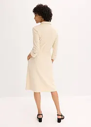 Robe-chemise en jersey milano, bonprix
