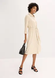 Robe-chemise en jersey milano, bonprix