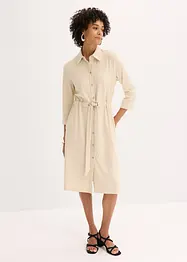 Robe-chemise en jersey milano, bonprix