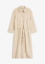 Robe-chemise en jersey milano, bonprix