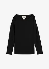 T-shirt manches longues en viscose extensible, bonprix