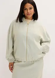 Blouson en matière brillante, bonprix
