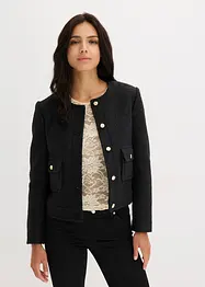 Blouson en maille bouclette douce, bonprix