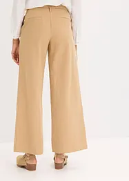 Pantalon à pinces et lien à nouer, bonprix