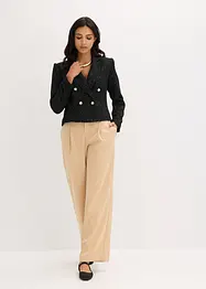 Blazer court en maille bouclette douce, bonprix