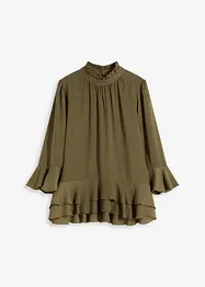 Tunique-blouse à volants, bonprix