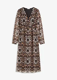 Robe midi en mesh doux, bonprix
