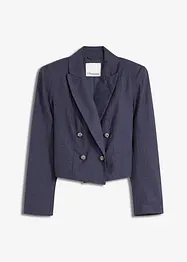 Blazer court et texturé à épaulettes, bonprix