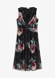 Robe midi en mesh doux, bonprix