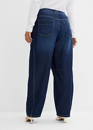Jean balloon taille mi-haute, super doux, bonprix