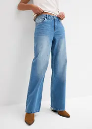 Jean droit, taille mi-haute, bonprix