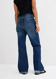 Jean droit, taille mi-haute, bonprix