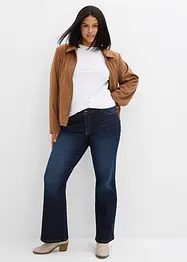 Jean bootcut, taille mi-haute, bonprix