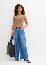 Jean Wide Leg taille mi-haute, bonprix