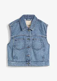 Gilet sans manches en jean, bonprix