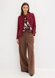 Veste en maille bouclette, bonprix