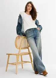 Blouse en jersey 100% coton, bonprix