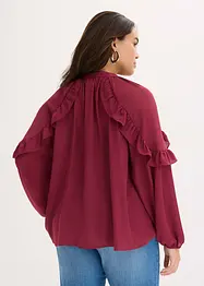 Blouse à volants, bonprix