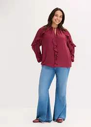 Blouse à volants, bonprix