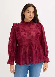 Blouse brodée, bonprix