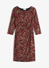 Robe en jersey à imprimé paisley, bonprix