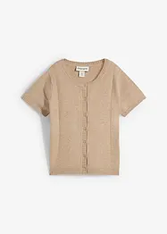 Gilet manches courtes en maille, bonprix