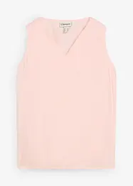 Blouse sans manches en viscose douce, bonprix