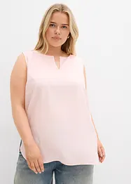 Blouse sans manches en viscose douce, bonprix