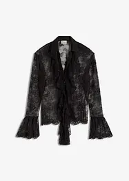 Blouse à dentelle tendance, bonprix