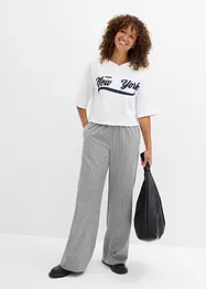 Sweat oversize doux en coton mélangé, bonprix