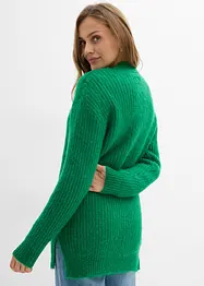 Gilet doux en grosse maille de laine mélangée, bonprix