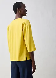 T-shirt coupe trapèze avec soie, bonprix