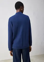 Gilet en maille oversize, laine mérinos, bonprix